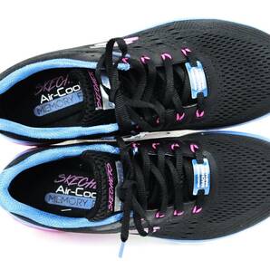 【訳あり未使用】SKECHERS GLIDE-STEP SPORT 衝撃吸収◎ 通気性◎ メッシュコンフォートシューズ 左25cm 右23cm BBLP 定価10,450円【1197】の画像3