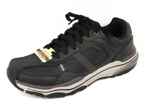 【未使用】※片足 SKECHERS Romago ◆リラックスフィット ◆土踏まずサポート オックスフォードシューズ 左足26.5cm ブラック【1225】