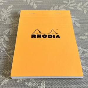 メモパッド 定番 BLOC RHODIA No.13（5x5 5mm方眼罫）10.5 x 14.8 cm A6サイズ オレンジ ブロックロディア