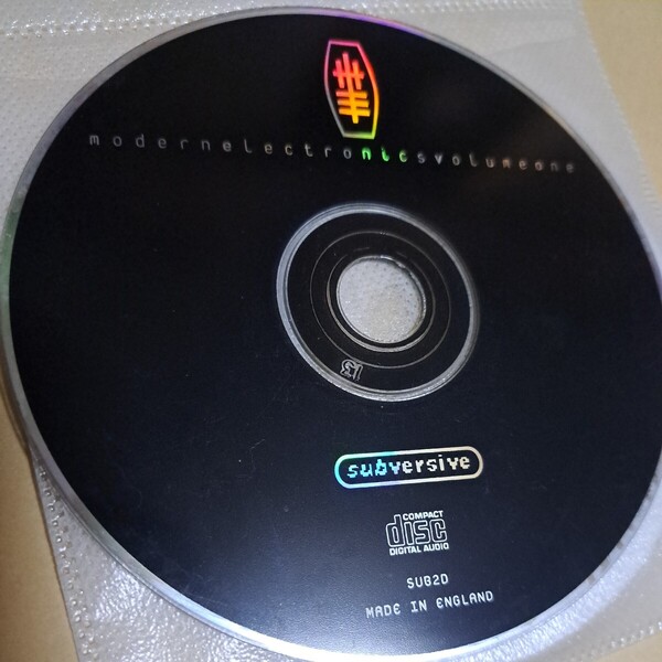 ジャンク品 modernelectronicsvolumeone subversive CD ディスクのみ