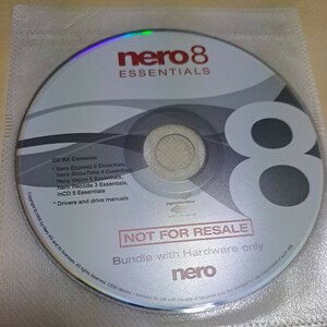 ジャンク品　nero8 ESSENTIALS 非売品　CD-ROM ディスクのみ　