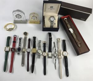 1000円〜●★稼働未確認★ 腕時計 置時計 ブランド 色々 コーチ ジバンシィ TISSOT ケイトスペード 他 まとめ ★okoy2495556-79★op3465