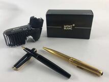 1000円〜●★筆記未確認★ 万年筆 ボールペン MONT BLANC マイスターシュテュック インク付 筆記具 まとめ ★okoy2494660-186★op3511_画像2