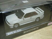 MINICHAMPS / ミニチャンプス 1/43 BMW M3 (E30) 1987 White/ホワイト 白 ミニカー 送¥510～　MINICHAMPS_画像2