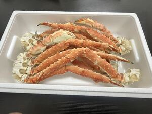 【限定商品】※北海道産 特大ボイルタラバガニ 脚　2kg