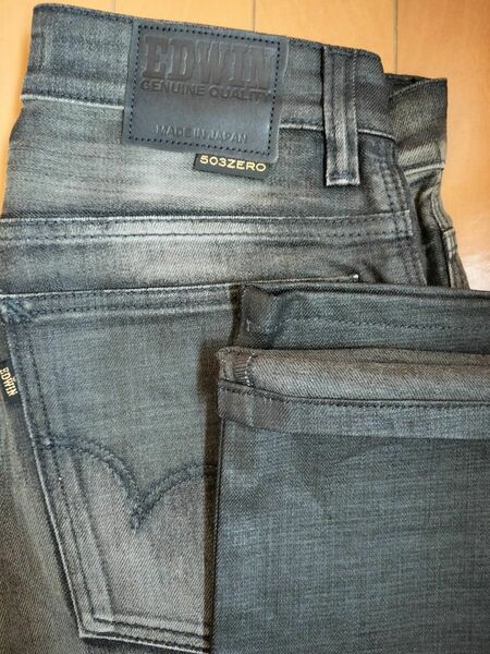 EDWIN　エドウィン　503zero　size30　日本製　ヒゲ　ヴィンテージ加工　美品　試着のみ