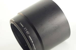 jaD★並品★Canon ET-67 EF100mm F2.8マクロUSM用 キャノン キヤノン レンズフード