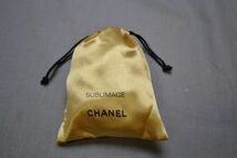 gld 新品未使用本物　シャネル CHANE 「SUBLIMAGE」巾着ポーチ_画像1