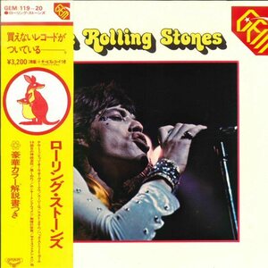 ★LP2枚組+シングル「ローリング・ストーンズ ROLLING STONES GEM SERIES」美品 帯付