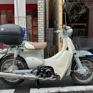 広島市中区発☆1円スタート売り切り ホンダAA01型 リトルカブ FIモデル セル付き4速 美車 エンジン好調 自賠責付鍵と登録書類ありの画像5