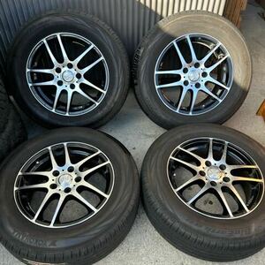 STRANGER 16×6.5J +38 5H-114.3 ヨコハマ　ブルーアース　RV-02 215/65R16 98H 2020年製　タイヤホイール