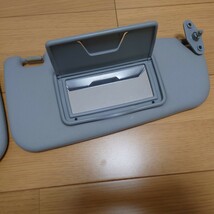 三菱 ミツビシ アイ i HA1W グレードG 車内 サンバイザー 日よけ バニティミラー付き 運転席 助手席 左右セット_画像4