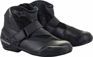 US 8 / EU 42 - ブラック - ALPINESTARS アルパインスターズ SMX1-R V2 ベンテッド ブーツ