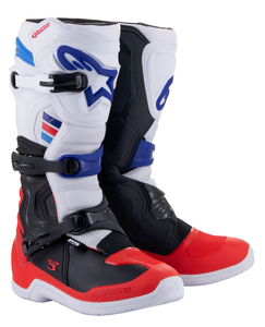 US 11 (約28cm) ALPINESTARS アルパインスターズ TECH 3 ブーツ ホワイト/レッド/ブルー SZ 11