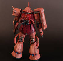 MG 1/100 シャア専用ザク ver2.0 完成品　改修　MS-06S ZAKUⅡガンプラ　ジオン　ガンダム_画像6