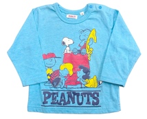 ★即決★新品タグ付 ピーナッツ PEANUTS★スヌーピー 両面プリント 長袖Tシャツ★ベビー 80cm（1才目安）￥1650_画像1