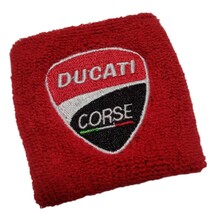 ブレーキ マスターシリンダー 別体タンク カップ バンド カバー DUCATI ドゥカティ ドカティ パニガーレ モンスター ディアベル 赤_画像1