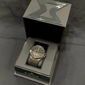 【6YM香03011D】★動作品★EDOX★エドックス★世界600本限定★デルフィン★オリジナルメカノ★60thAnniversary★黒文字盤★腕時計★箱付の画像1