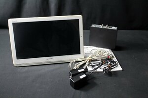 【1rP03132E】★SHARP★シャープ★AQUOS★ポータブル★液晶テレビ★16V型★防水タイプ★タッチ操作モデル★録画★現状品