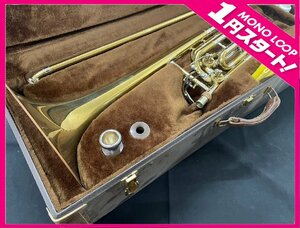 【16TU大02017F】★1円スタート★Bach★バック★stradivarius★50BL★バストロンボーン★金管楽器★中古品★現状品★ケースあり