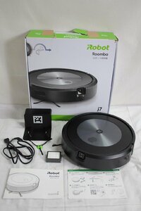 【12rP03131E】★iRobot★アイロボット★Roomba★ルンバ★ｊ7★ロボット掃除機★ロボット★掃除機★家電★通電確認済★現状品