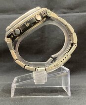 【6EH勝03006D】1円スタート★CASIO★カシオ★G-SHOCK★G-STEEL★GST-W110D-7AJF★電波時計★白文字盤★腕時計★メンズ_画像6