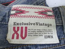 (13)☆EDWIN エドウィン 434XVS EXCLUSIVE VINTAGE 日本製 ウエスタンジップ デニム ジーンズ パンツ サイズ32_画像9