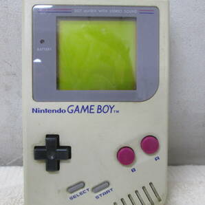 (14)♪訳あり 初代 ゲームボーイ GAMEBOY DMG-01 Nintendo 任天堂 本体のみ 2点 ジャンク品の画像5