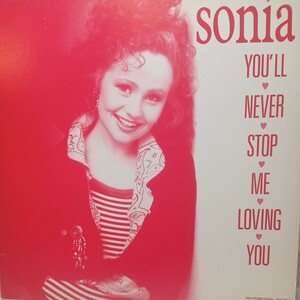 SONIA/You'll never stop me loving you 12 　国内プロモ盤