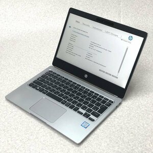 お宝アキバ/ジャンク品 BIOS確認 HP EliteBook Folio G1 12.5型 Core m5-6Y54 SSD無し メ8 充電可 梱80 大6614