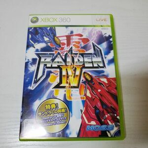 【送ク】XBOX360 雷電 4 RAIDEN IV 特典CD付属