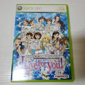 【送ク】XBOX360 アイドルマスターLive for You！ オリジナルアニメDVD同梱版