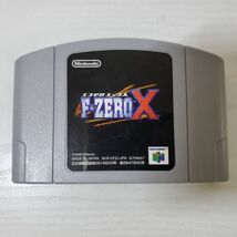 【送ク】N64 ニンテンドー64 F-ZERO X ソフトのみ_画像1