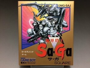 【新品未開封】GB ゲームボーイ ゲームソフト　魔界塔士Sa・Ga / サ・ガ / SaGa サガ ◆21