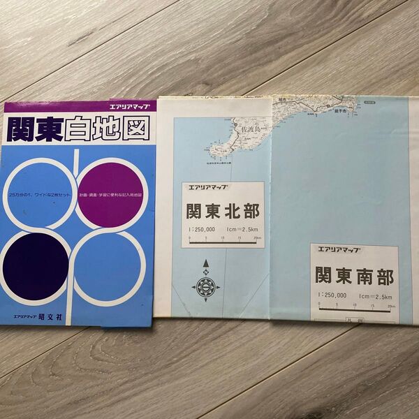関東白地図