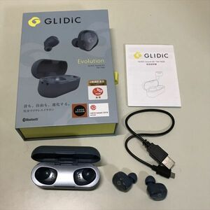 Z11572 ◆GLIDiC Sound Air TW-7000　Bluetooth イヤホン　グレイッシュブルー