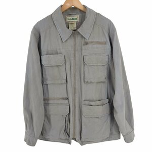 L.L.Bean(エルエルビーン) サファリジャケット メンズ import：M 中古 古着 1205