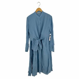ZARA(ザラ) Lace-up shirt dress レディース import：L 中古 古着 1250