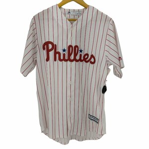 MAJESTIC(マジェスティック) MLB Phillies ベースボールシャツ メンズ M/M 中古 古着 0303