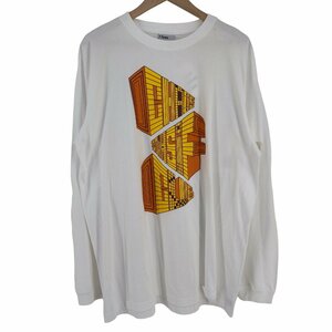 chaos fishing club(カオスフィッシングクラブ) BLOCK LOGO L/S TEE メ 中古 古着 0649