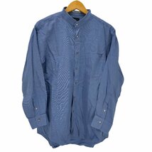 BURBERRYS(バーバリーズ) L/S バンドカラーシャツ メンズ 42-82 中古 古着 0308_画像1