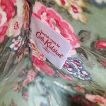 Cath Kidston(キャスキッドソン) 花柄 キャンバス ボストンバッグ トートバッグ レディース 中古 古着 0310_画像6