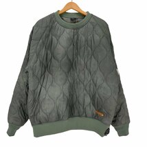 HUF(ハフ) 23AW FRESHIES QUILTED CREW メンズ JPN：XL 中古 古着 0651_画像1