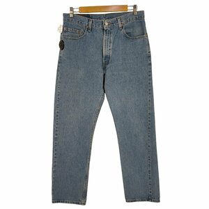 Levis(リーバイス) USA製 ボタン裏513刻印 505 テーパードデニムパンツ メンズ 34inc 中古 古着 0707