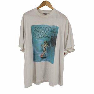 ONEITA(オニータ) 90s USA製 〓1994 バンドTシャツ スカル サーフィン メンズ XX 中古 古着 0755