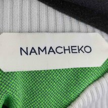 NAMACHEKO(ナマチェコ) Oonga Shirt レイヤードニット メンズ JPN：L 中古 古着 0843_画像6