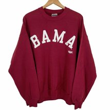 USED古着(ユーズドフルギ) USA製 RED OAK BAMA クラックプリントスウェット メンズ i 中古 古着 0901_画像1