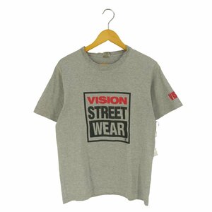 VISION STREET WEAR(ヴィジョンストリートウェア) ダブルステッチ フロントロゴプリント 中古 古着 0927