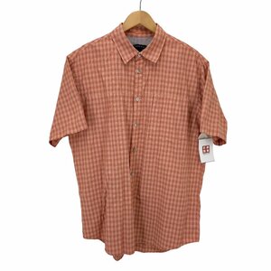 VANHEUSEN(ヴァンヒューゼン) マドラスチェック半袖シャツ メンズ JPN：L 中古 古着 1207