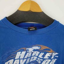 HARLEY DAVIDSON(ハーレーダヴィットソン) プリントS/Sカットソー メンズ JPN：L 中古 古着 0204_画像3